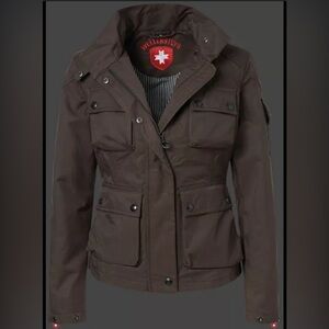 Olive Utility Jacket for Women